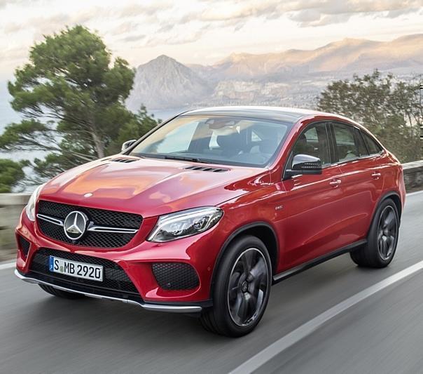 Mercedes-Benz GLE Coupé, GLE 450 AMG 4MATIC, Exterieur: Designo Hyazinthrot Metallic